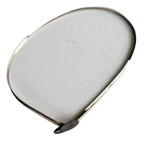 Vintage Metal Stretch Belt Skinny Clasp Made in USA Silver Gold